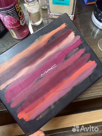 Палетки теней от mac