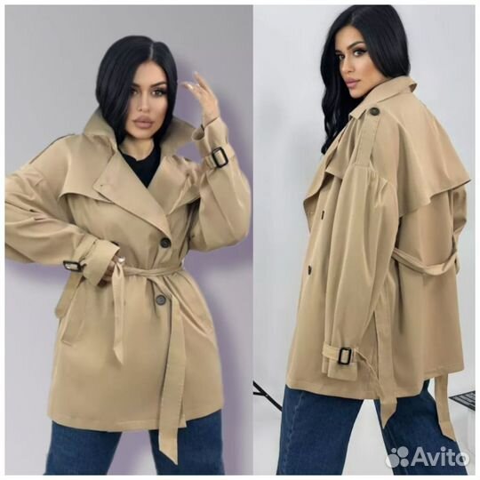 Ветровка тренч женский 42,44,46,48