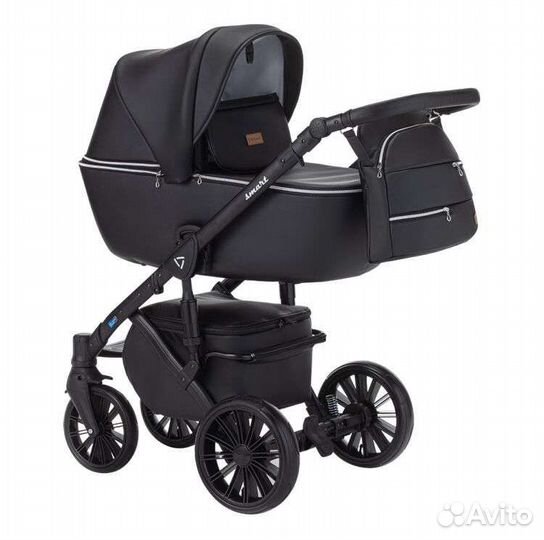 Коляска детская Delorean Smart Black 2 в 1