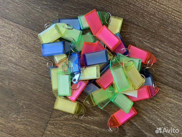 Брелоки бирки для ключей с надписями