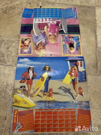 Календарь Барби 1995г