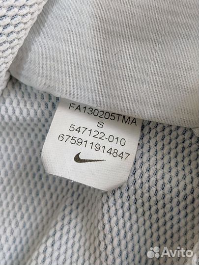 Футболка мужская серая nike dri-fit, размер S