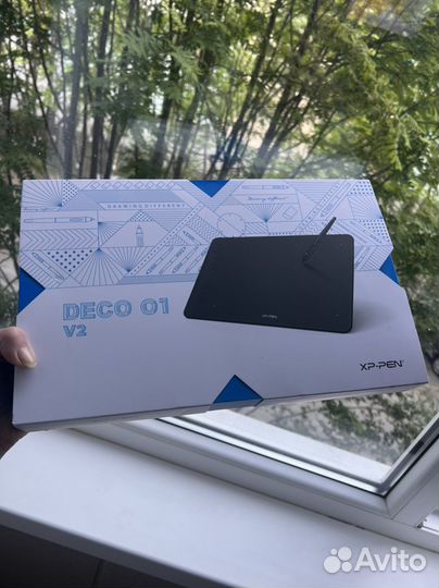 Графический планшет XP-PEN Deco 01 V2