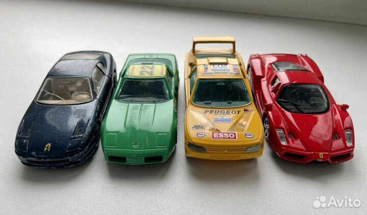Модели автомобей Bburago 1:43
