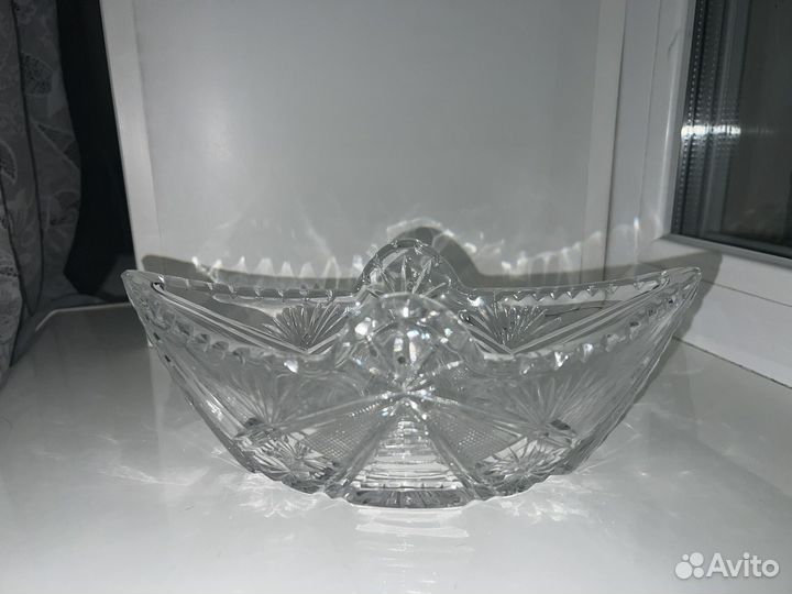 Ваза хрустальная СССР