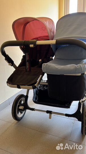 Коляска для двойни bugaboo