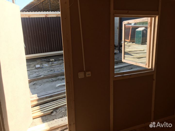 Бытовка новая утепленная 3х2,3м с пвх окном