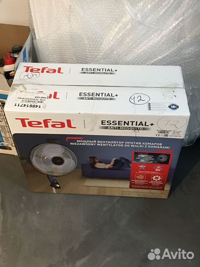 Вентилятор напольный Tefal Essential+ Anti-mosquit