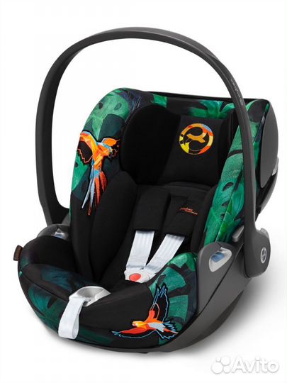 Автокресло 0+ cybex i-size Birds Paradise + база