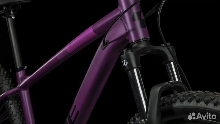 Велосипед cube 2023 Access WS darkpurple'n'pink 20