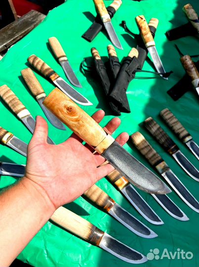 Якутский нож кованный х12мф