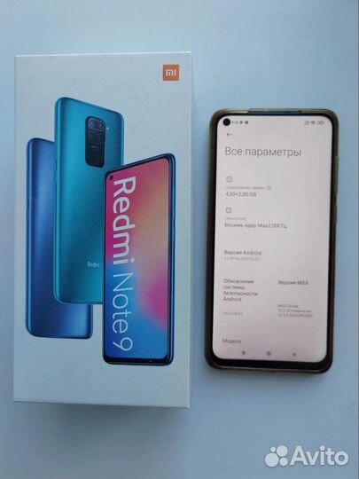 Xiaomi Redmi Note 9 (NFC), 4/128 ГБ