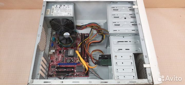 Системные блоки: MSi G31TM-P2 + asus P4VP-MX, б/у
