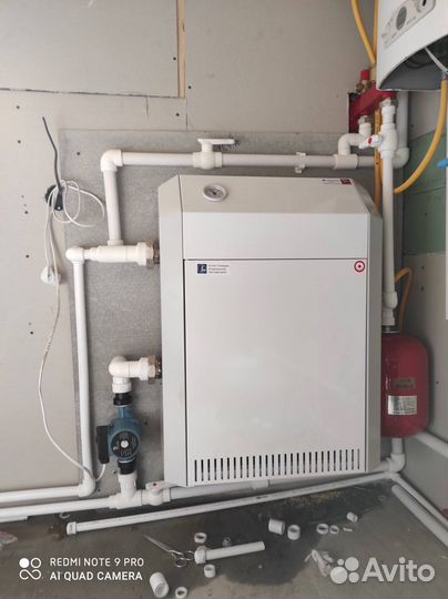 Монтаж отопления и ремонт газового оборудования