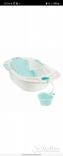 Ванночка для купания с горкой