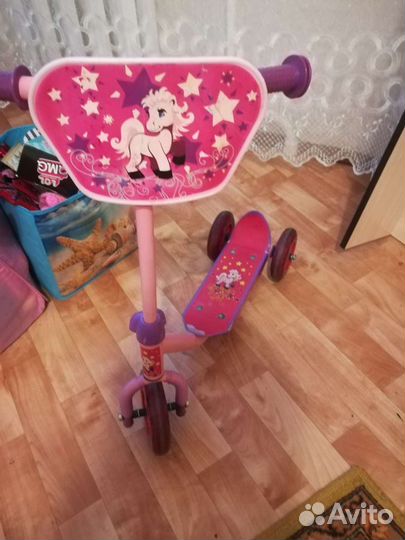 Самокат детский трехколесный