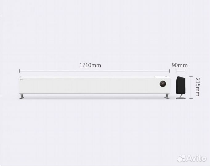 Обогреватель Xiaomi O’ws PRO-2500, 3000