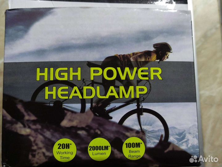 Фонарь налобный