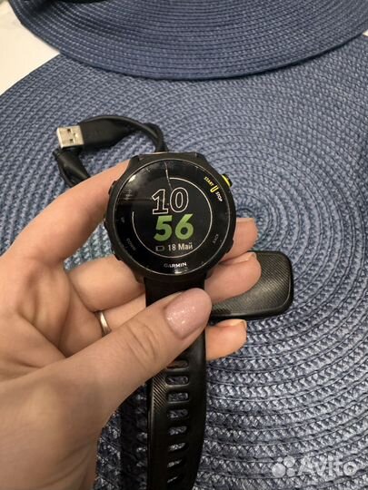 Беговые часы, Garmin forerunner 55