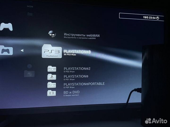 Sony PS3 super slim 500gb прошита 90игр