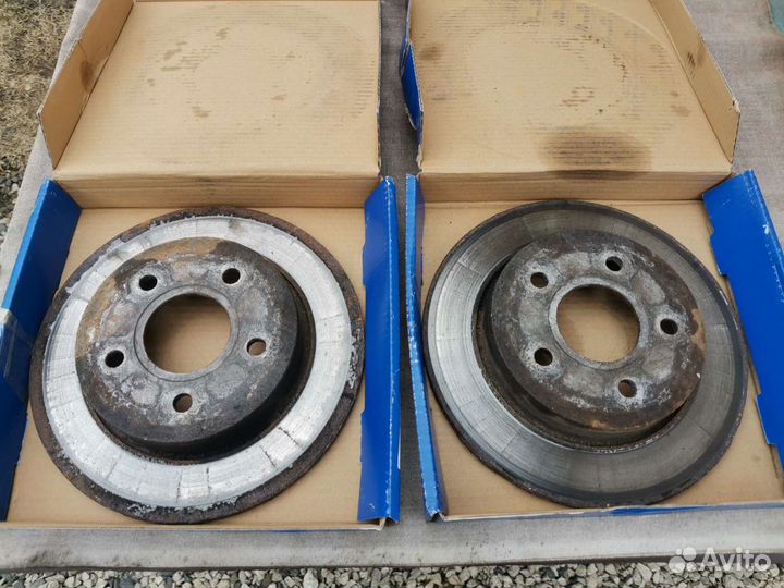 Диски тормозные задние Ford Focus 2