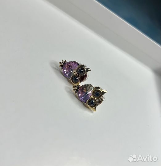 Серьги совы