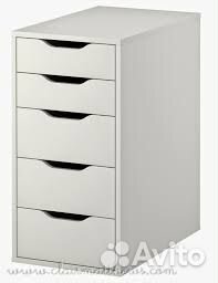 Запчасти Алекс Тумба с ящиками IKEA