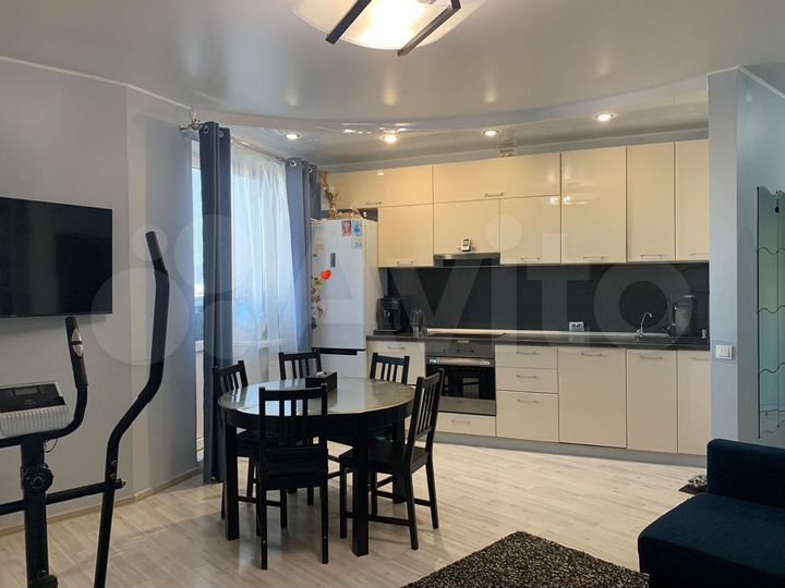 2-к. квартира, 62,3 м², 8/19 эт.