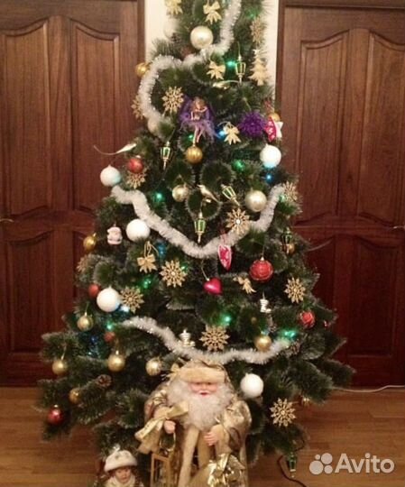 Ель искуственная 210 бу В отличном состоянии