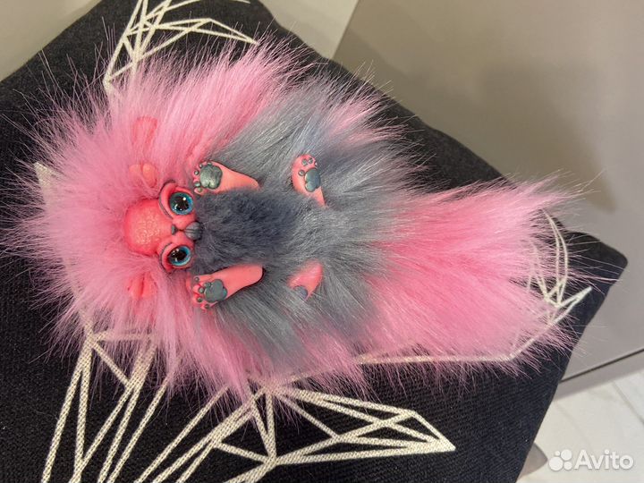 Игрушки ручной работы в смешанной технике