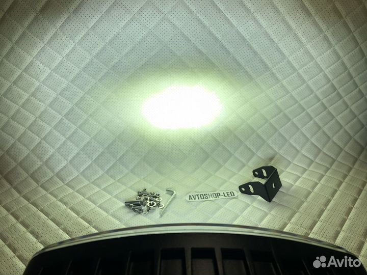 Фары LED дальнего света с дхо 12/24V