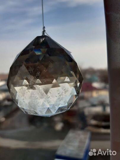 Подвеска хрустальная