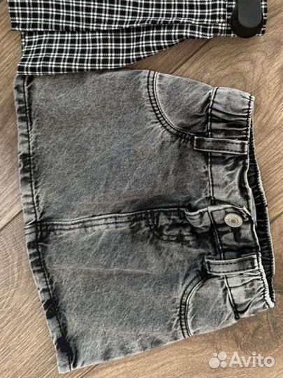 Юбка джинсовая