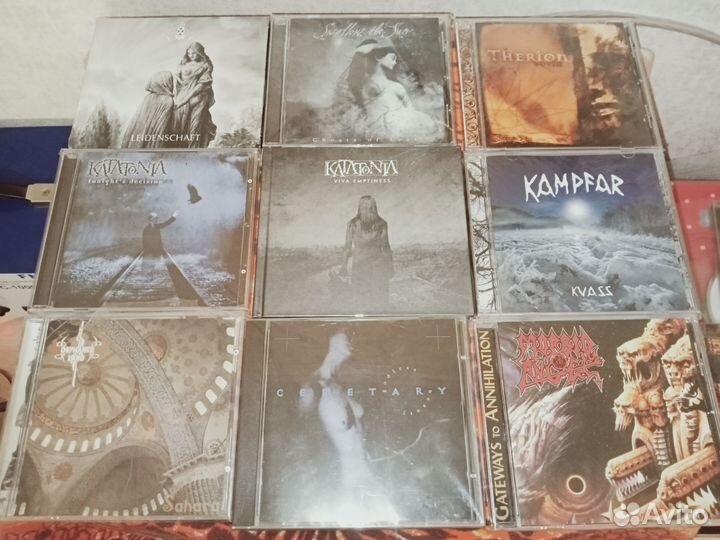 Метал на CD, фирменные