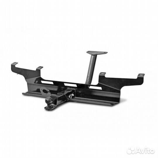 Фаркоп тсу с защитой бампера Нива Шевроле,Тревел