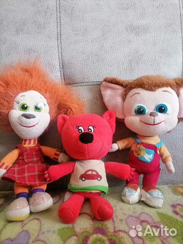 Мягкие игрушки Барбискины и лисичка