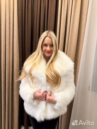 Укороченная шуба люкс