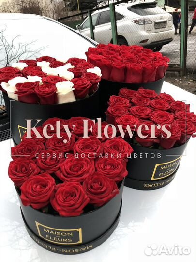 101 роза цветы букеты доставка