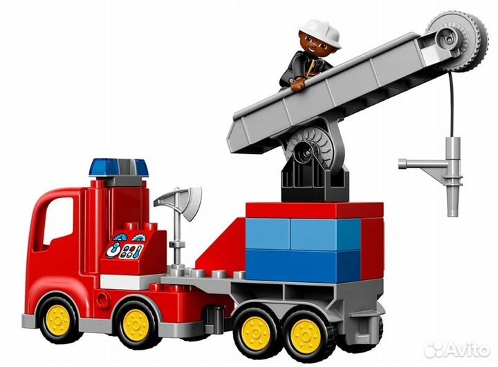 Пожарная машина лего дупло