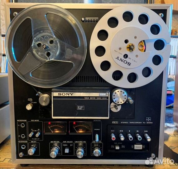 Катушечный магнитофон sony TC-9400A