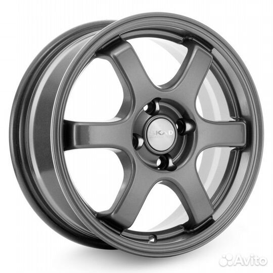 R15 5x100 6J ET38 D57,1 Скад Киото графит