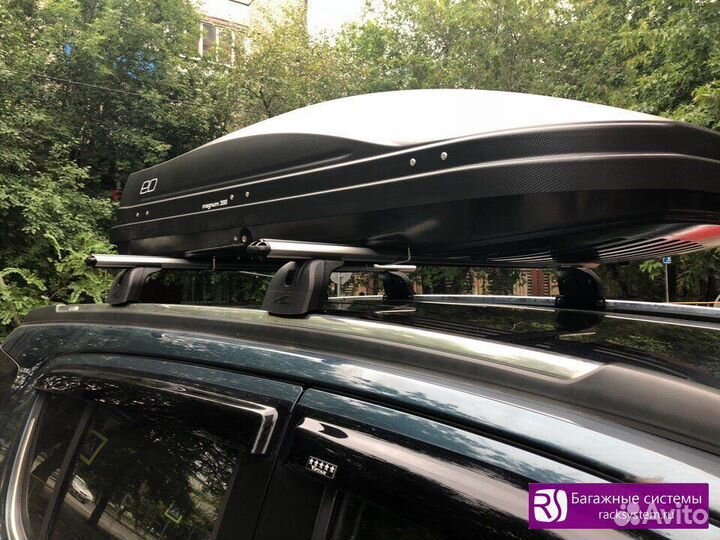 Бокс на крышу Евродеталь Magnum 390 камуфляж