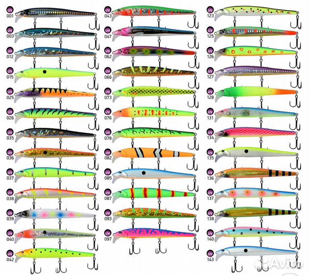 Воблер LureMax killka 110F DR-001 8,6 г
