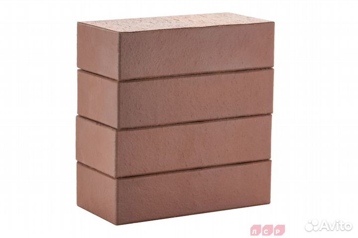 Кирпич печной одинарный коричневый М500