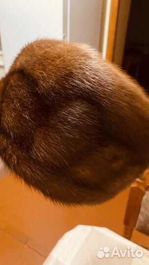 Шапка норковая женская новая
