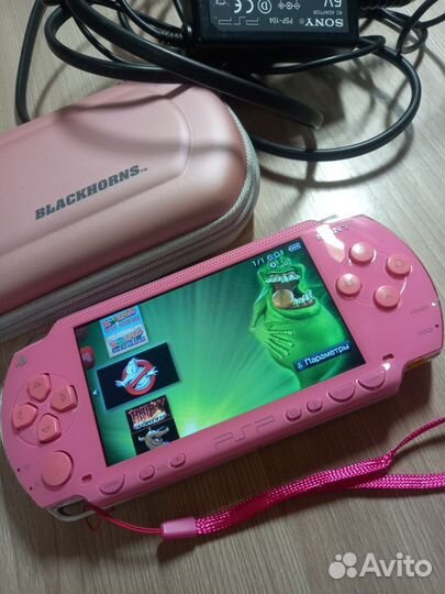 Sony PSP FAT (1008) pink 16+8gb