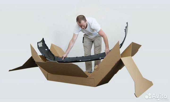 Бампер неоригинал для Рено