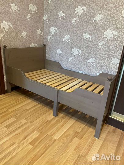 Кровать детская раздвижная IKEA сандвик / лексвик