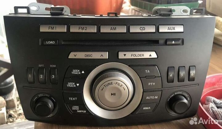 Штатная магнитола мазда 3 бл