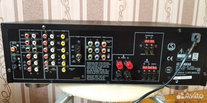 Продам AV-ресивер 5.1 yamaha RX-V357